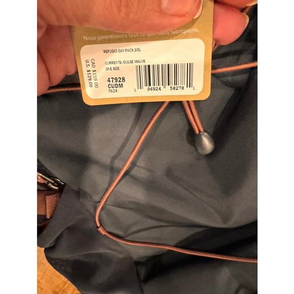 Patagonia Refugio Day Pack 30L One Size Brown Blue Backpack - Picture 3 of 8